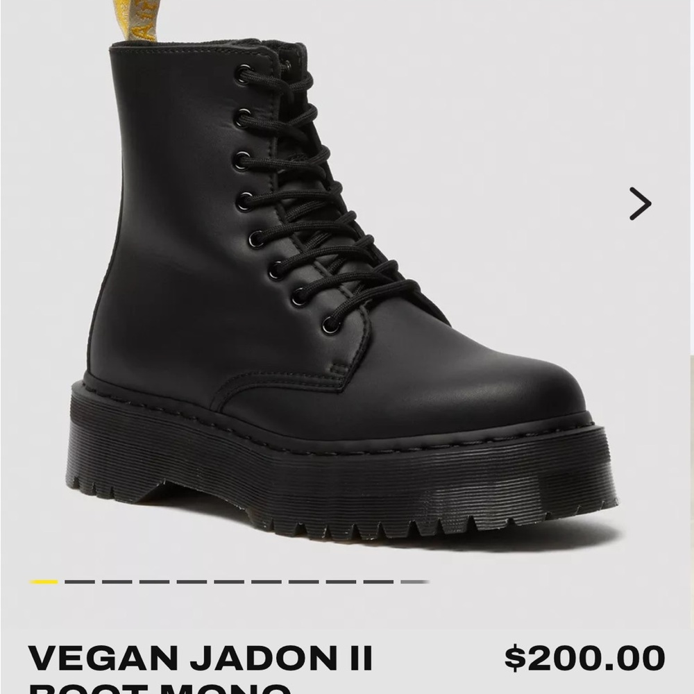 Dr. Martens unisex VEGAN JADON II BOOT MONO PLATFORMS